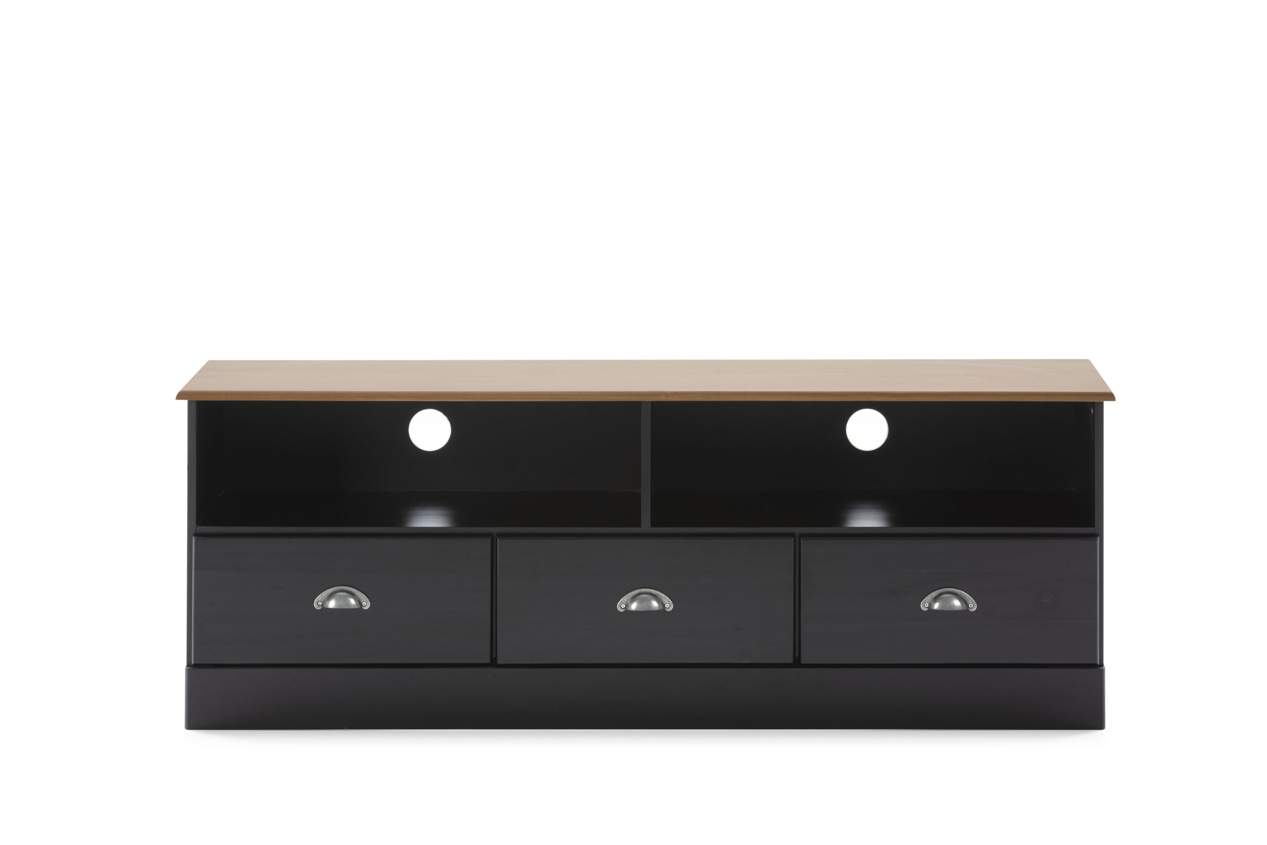 Mueble TV Dublin negro roble 140cm