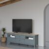 Mueble TV Misti verde kako roble 180 cm