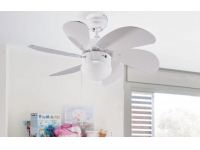 Ventilador techo luz blanco palas blanco 50430 BL