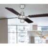 ventilador techo cromo palas reversibles 50439 WE