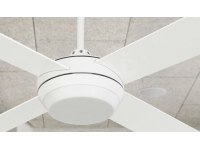 Ventilador techo LED palas blanco 50962