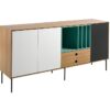 Aparador Aura nordico multicolor 180x76