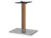 Base inox columna haya 60x40cm