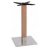 Base inox columna haya 40x40cm