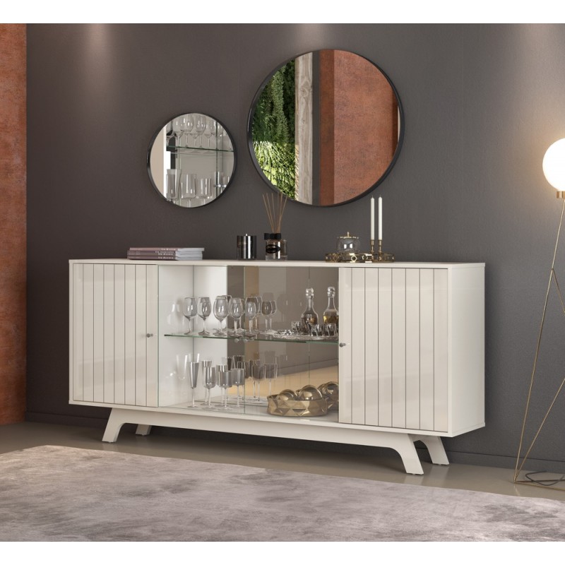 Buffet aparador Berlín blanco roto 180cm