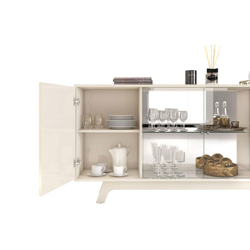 Buffet aparador Berlín blanco roto 180cm