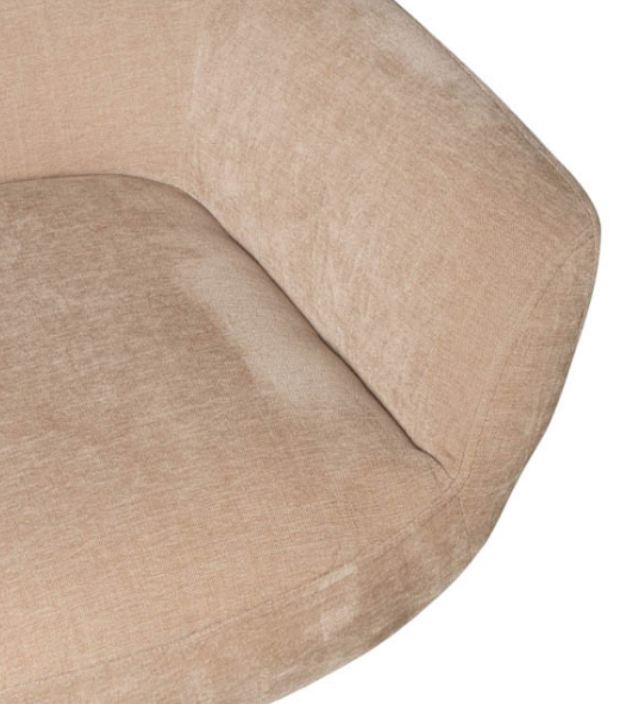 Butaca Bolonia beige 360º 73x98cm