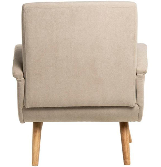 Butaca Ferrara beige 73x78cm