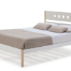 Cama Compte madera DM/PINO blanco 140x190cm