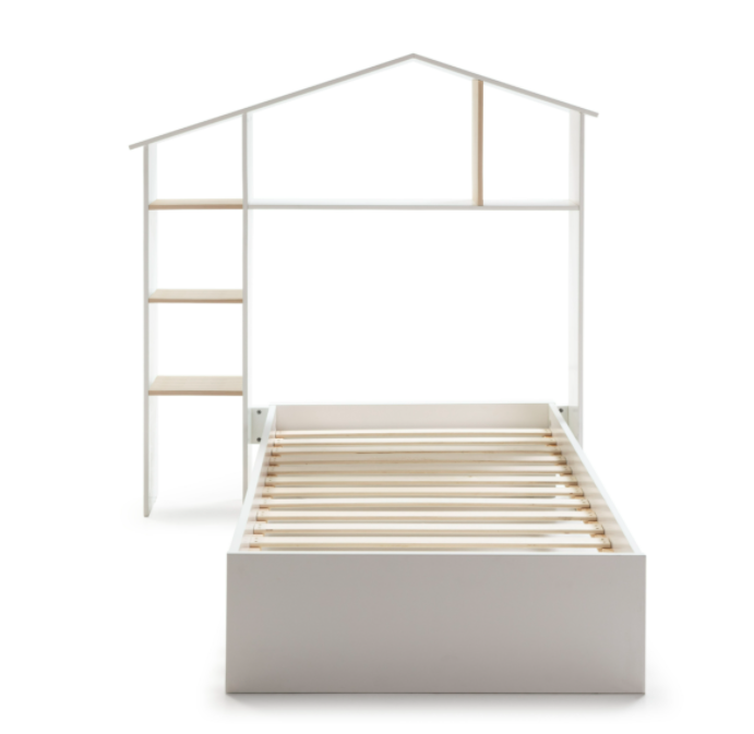 Cama infantil Maria DM/PINO blanco 90X190cm