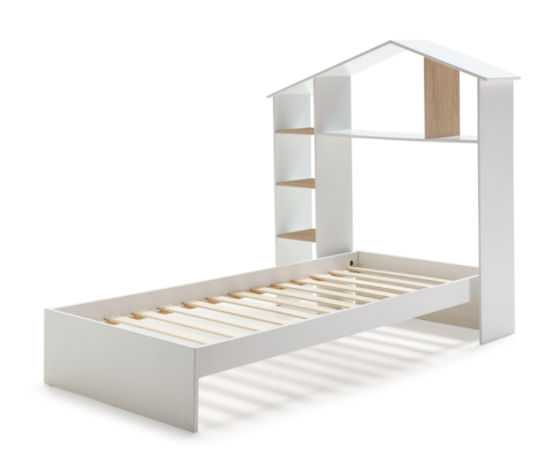 Cama infantil Maria DM/PINO blanco 90X190cm