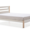 Cama Keisly madera DM/PINO blanco 140x190cm