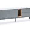 Corvo mueble TV gris perla 180