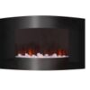 Chimenea Electrica cristal negro CHE-430