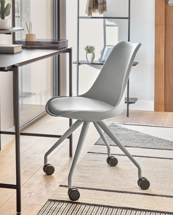 Silla tower office gris