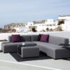 Lounge IOS sofa terraza tapizado gris