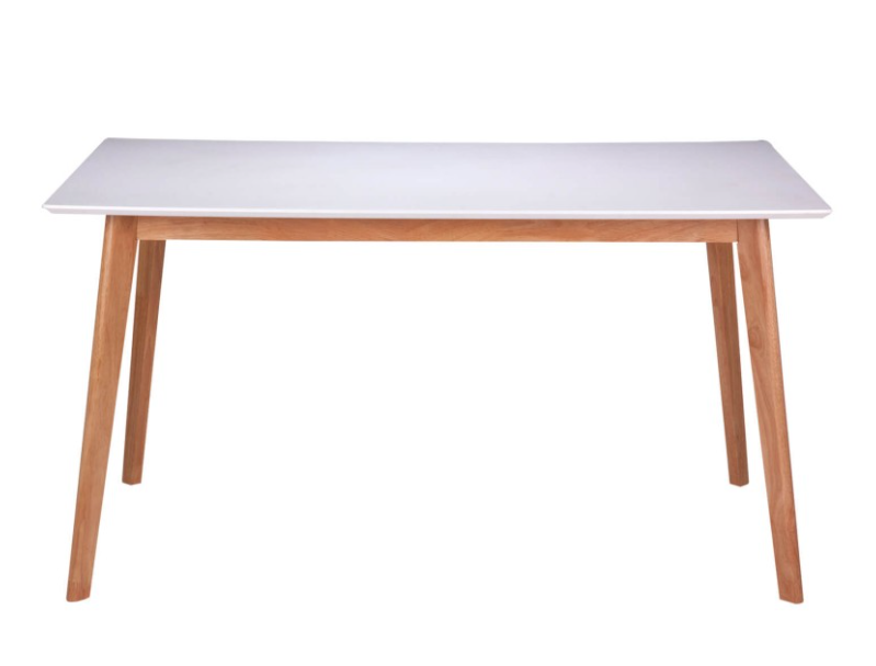 Mesa Marie madera blanco roble 140 cm