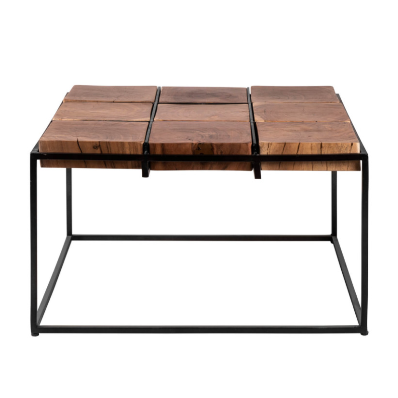 Mesa de centro Fakid madera de acacia 62 cm