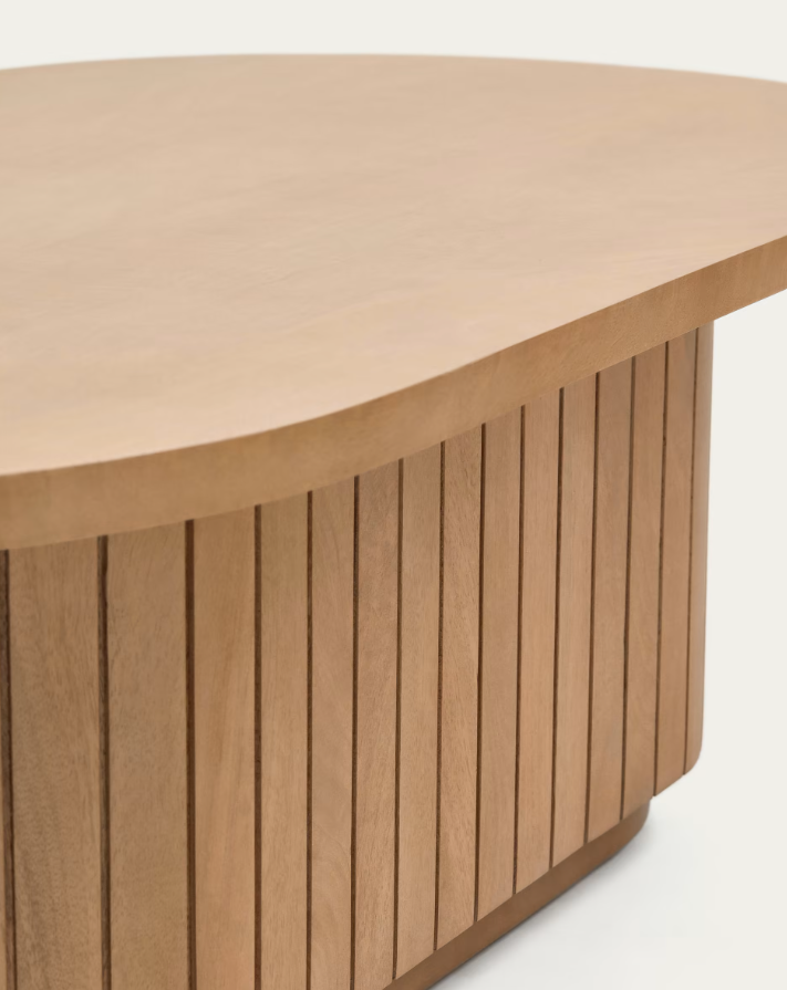 Mesa de centro London madera maciza de mango 120x60cm