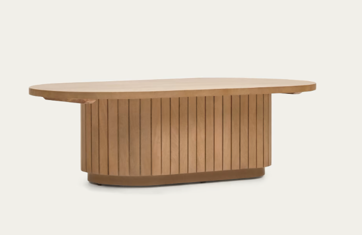 Mesa de centro London madera maciza de mango 120x60cm