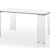 Mesa de comedor cristal transparente 160X90