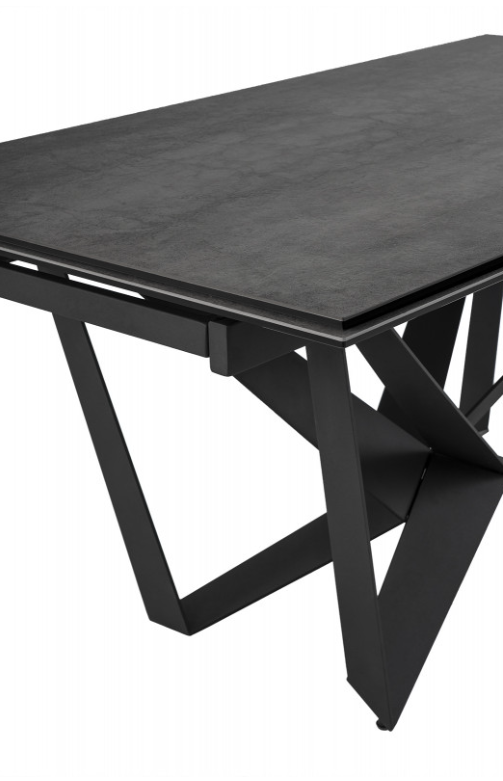 Mesa extensible Isia mármol negro 180x100 cm