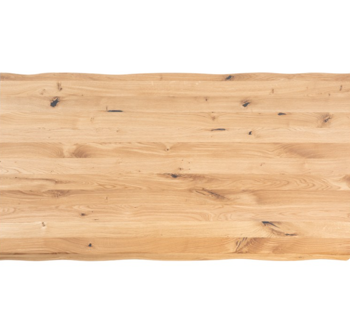 Mesa de comedor Grace madera de roble blanco 220 cm