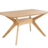 Mesa Helga de madera roble 140 cm