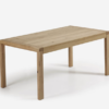 Mesa extensible Luca chapa de roble natural 180(230)x90cm