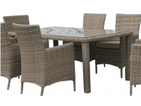 Mesa rattan natural kaui 170x100