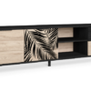 Mueble TV Palmera en madera claro 180x40cm