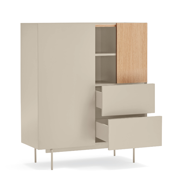 Mueble auxiliar OTTO arena roble 100x40cm