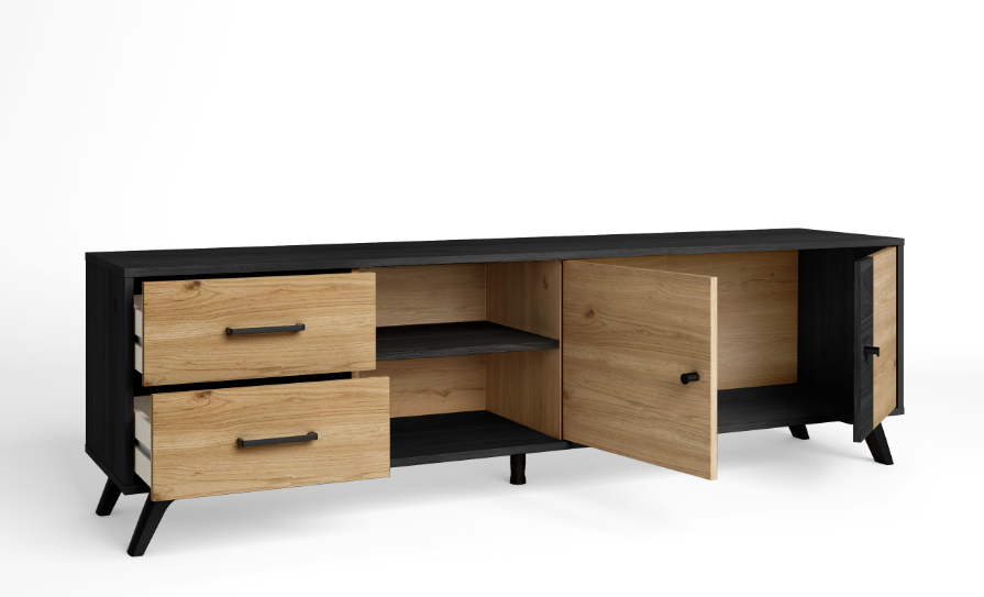 Mueble TV Bocami bocamina natural 180x40cm