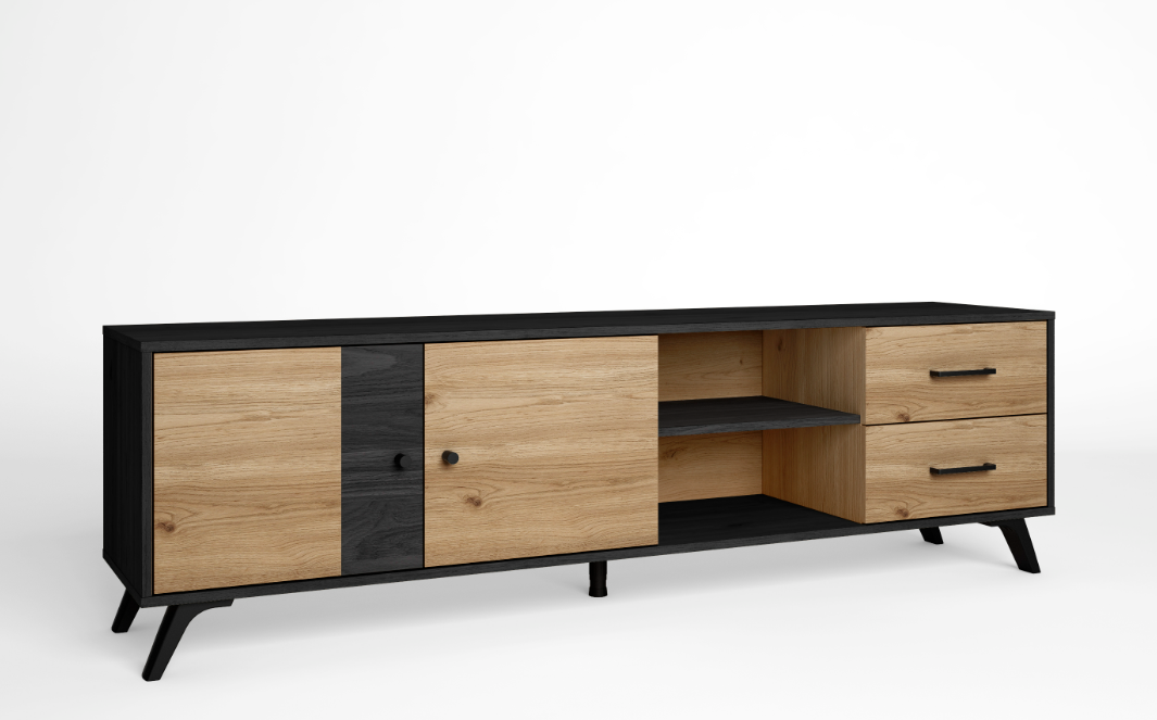 Mueble TV Bocami bocamina natural 180x40cm