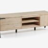 Mueble TV Budapest madera maciza de acacia 165x53 cm