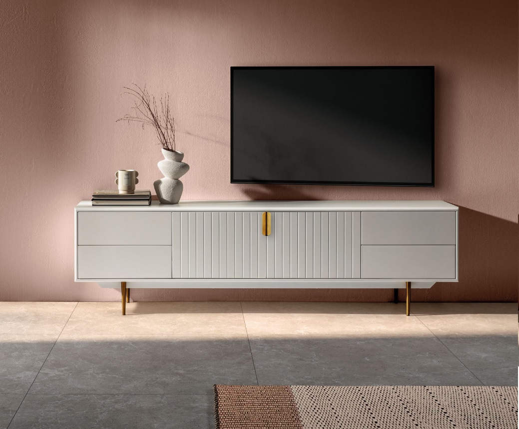 Mueble TV Candem blanco TV-181 200 cm