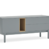 Corvo mueble TV gris perla140 cm