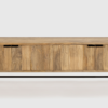 Mueble TV artesanal Mundara madera mango 190x40cm