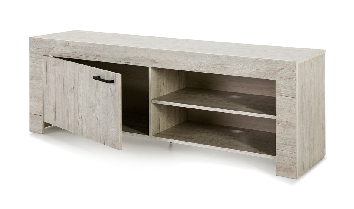 Mueble TV michigan roble envejecido 155 cm