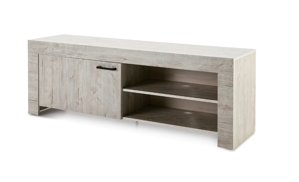 Mueble TV michigan roble envejecido 155 cm