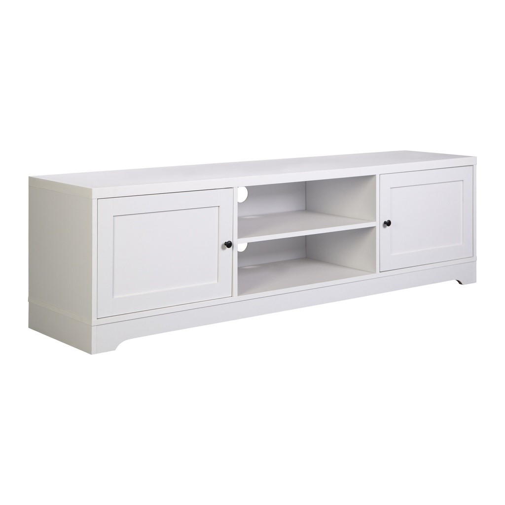 Mueble Tv Nevada blanco 160x39,5x46cm