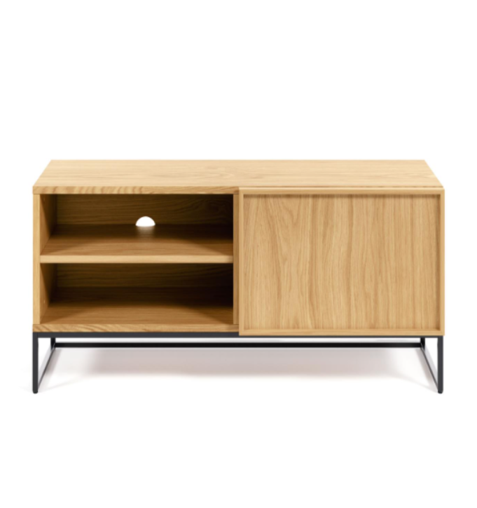 Mueble Tv Tanzania 1 puerta roble 112x42cm