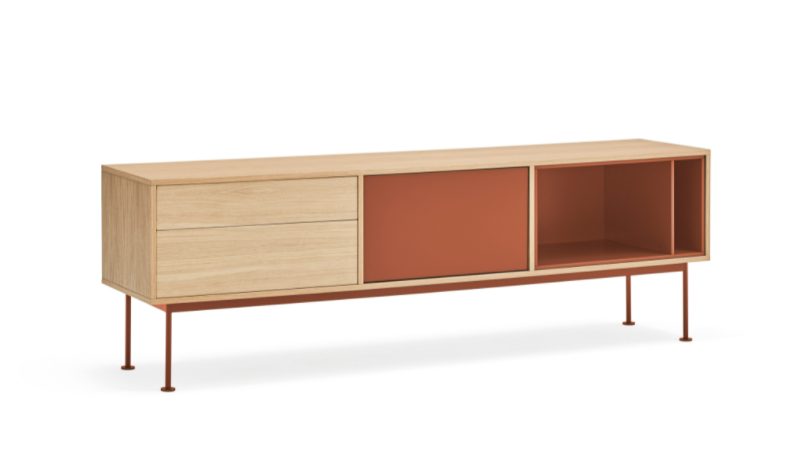 Mueble TV Yoko teja roble 180 cm