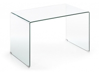 Mesa escritorio cristal templado 125x70