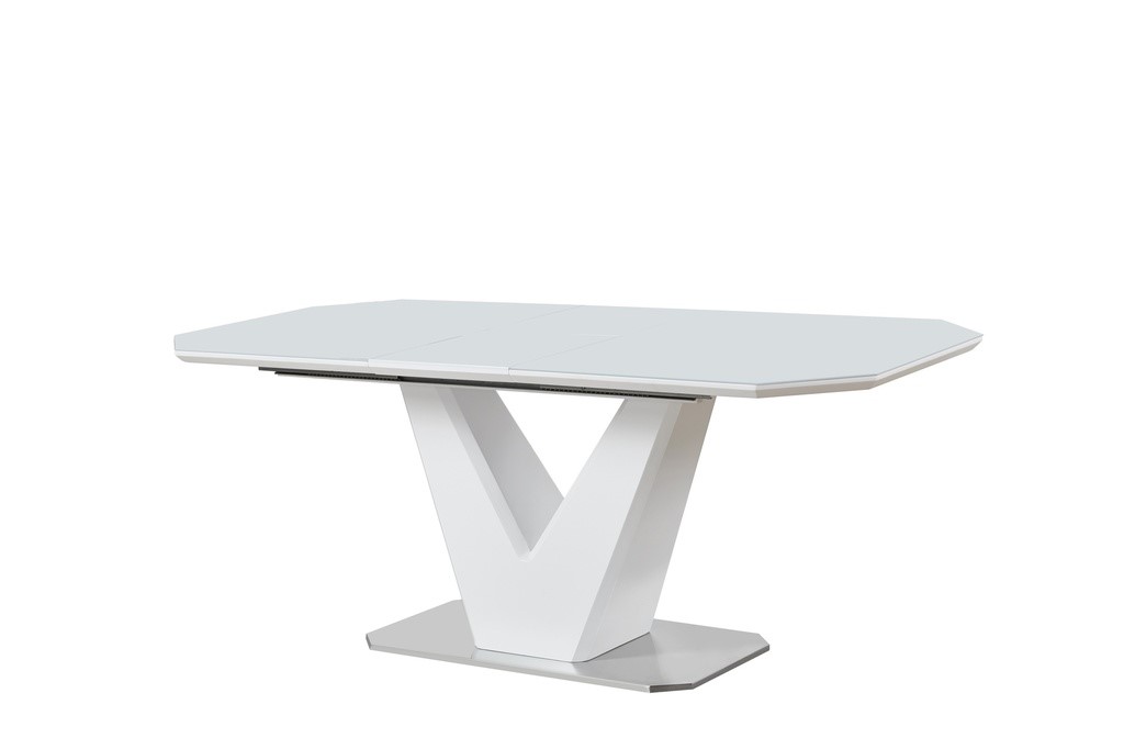 Mesa extensible Vivaz blanca 160-200x90x76cm