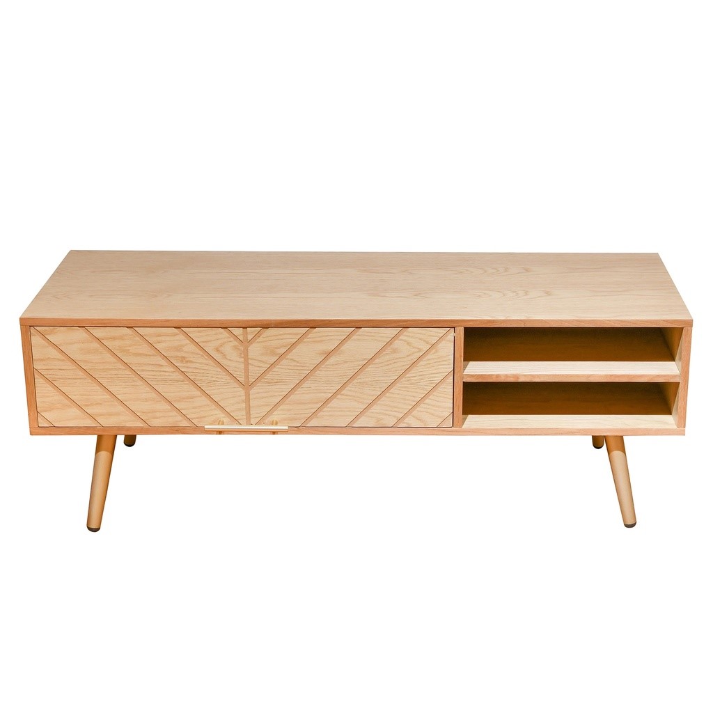 Mueble Tv Oslo puerta + baldas 120x40x43cm