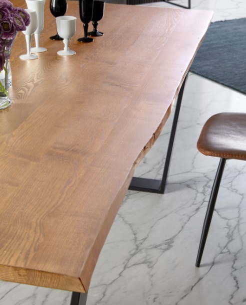 Mesa Nayra madera de fresno natural DT-100