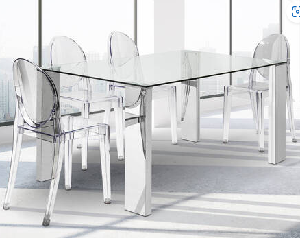 Mesa comedor mod. Salino blanco 150x90x76cm