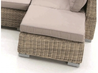 Modular ottoman Java rattan natural