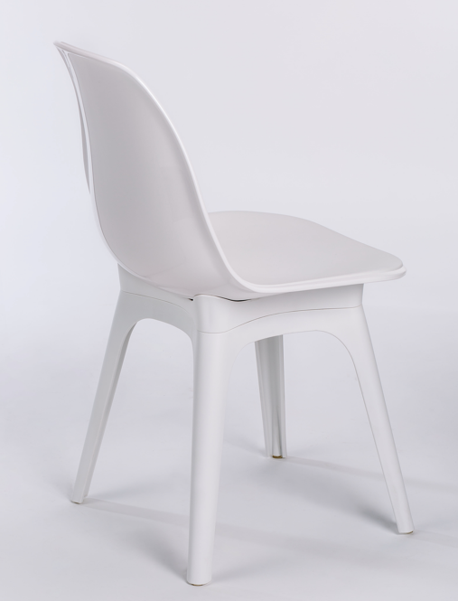 Silla Eos polipropileno blanco